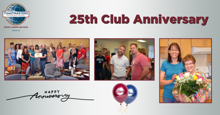 25th Year Club Anniversary