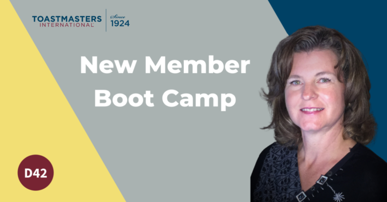 The New Member Boot Camp