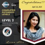 Leena Alex level 2